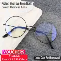 Mari design clear design round sunglasses for men and women nerd eye wear. 
