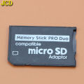JCD 1Pcs Memory Card Adapter Micro SD to Memory Stick Adapter For PSP Sopport Class10 Micro SD 2GB 4GB 8GB 16GB 32GB. 