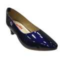 RITE SHU Women's Genuine coat shoes - Dark Blue. 