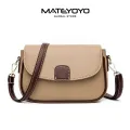 MATEYOYO Women's Bag Fashion Shoulder Bag Cross-body Bag Messenger Bag Small Square Bag Buckle Design Large Capacity Adjustable Shoulder Straps For Traveling Shopping Outdoor. 