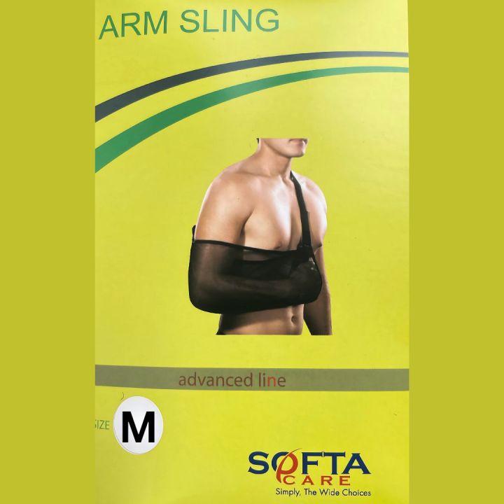 Softa Arm Sling - Medium - Stabilizer For Elbow, Wrist, Thumb Injuries, Dislocation