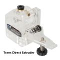 Metal MK8 Extruder Bowden Dual Drive Direct/Remote Extrustion 1.75mm 3D printer Part For CR10 Ender 3 3Pro Bluer. 