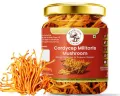 Mushroom Essence Cordyceps Militaris Dried Mushroom 35gms -Energy | peak performance|Fatigue Support - pack of 1 (FROM INDAI)SAB. 