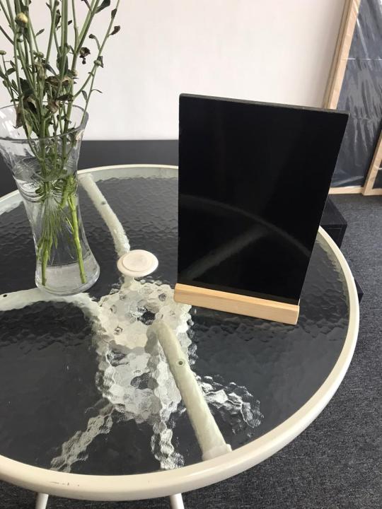 Scan table top menu board 9x7 inches