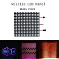 Ws2812b 16x16 8x8 8x32 Pixel Panel Flexible Matrix Screen Individually Addressable Ws2812 Ic Rgb 5050 Smd Led Module Dc5v. 