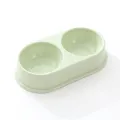 Double Pet Bowls Cat Food Water Feeder. 