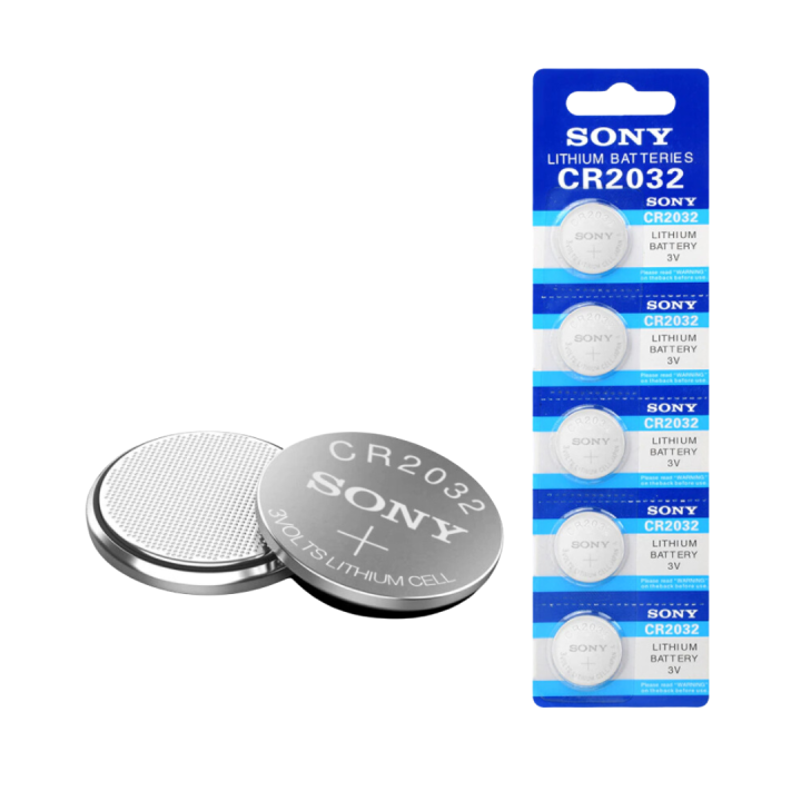 CR2032 Button Cell Battery 3V Lithium Batteries for Watch Remote Toy Computer Calculator Control 5PCS