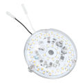 3.93 Inch LED Ceiling Fan Light AC 120V 18W 2000LM 3 Color Temperature. 