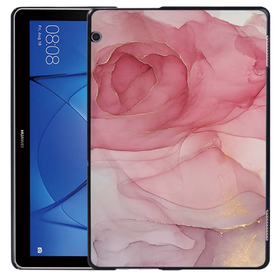 ROYALZ Canvas Tablet-Hülle Für Huawei MediaPad T3 10 – Stylisch, Gepolstert & Praktisch