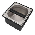 Coffee Grounds Recycling Bucket Stainless Steel Coffee Grounds Bucket Multifunctional Detachable Easy To Clean for Coffee Shop. 