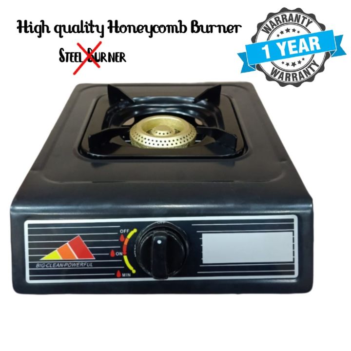 Gas cooker Single burner with honeycomb burner