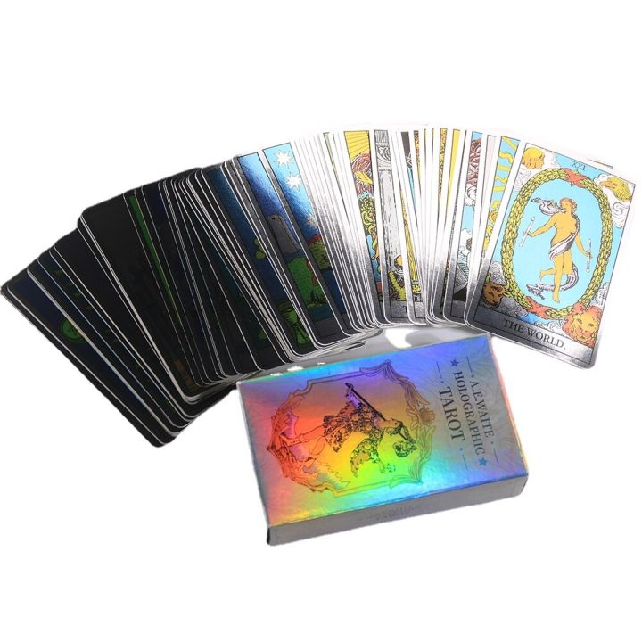 HD%20Rainbow%20Tarot%20Cards%20High%20Quality%20Tarot%20Deck%20With%20Guidebook%20Board%20Game%20For%20Fate%20Entertainment%20Game%20-%20Image%207