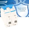 Miniature DZ47-125 2P Current Circuit Breaker 400V 80/100/125A Leakage Protection Switch Leakage Circuit Breaker Circuit Safety. 