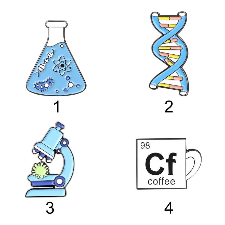 Science%20Teacher%20Gift%20Beaker%20Microscope%20Brooches%20Badges%20Enamel%20Pin%20Science%20-%20Image%202