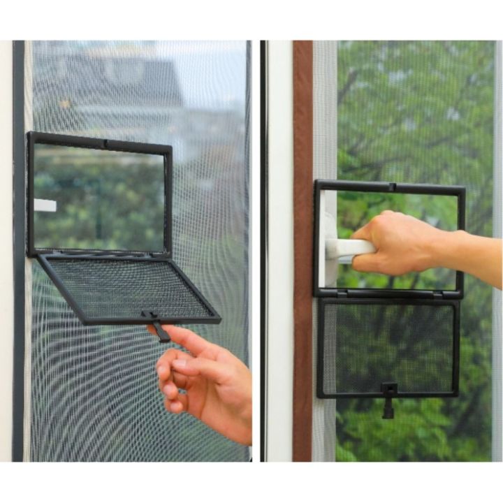 Practical DIY Window Screen External Opening Invisible Anti-Mosquito ...