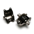 RC Car Upgrade Part Aluminum Alloy Shell with Metal Gear Differential A949-12 for 1/18 Scale Models A949 A959 A969 A979 Remote Control Cars,Black. 
