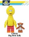 Single Sale CY1003 Sesame Street Cartoon Anime Elmo Cookie Grover Zoe Ernie Big Bird Christmas Block Gift Toys for Kids. 