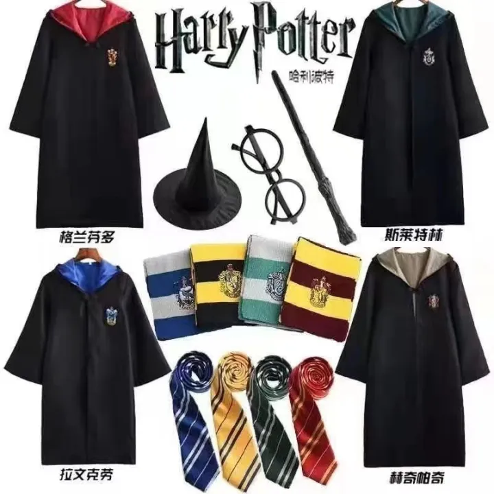 Harry%20Potter%20Academy%20Robe%20Cos%20Costume%20Gryffindor%20Magic%20Robe%20Hogwarts%20Wizard%20Robe%20Performance%20Costume%20Halloween%20-%20Image%203