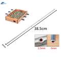 Steel Rods Leisure Sport Soccer Table Foosball Table Rods Replacement Foosball .5cm Dia 6mm. 