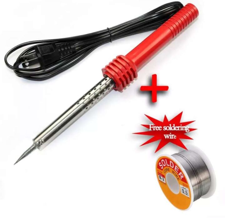 Soldering Iron Bouth 40W + Solder wire Free