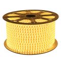 LED Strip Light 3 Lines Yellow - Warm 1M-100M Waterproof for Bedroom Indoor Outdoor 220v LED Strip LED Flexible Lights Strip for Home Garden Outdoor Decoration Warm White 3500K. 