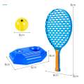 Tennis Trainer Ball with String Tennis Practice Rebounder Tennis Racket Durable Tool Tennis Solo Training for Park Home Gym Exercise. 