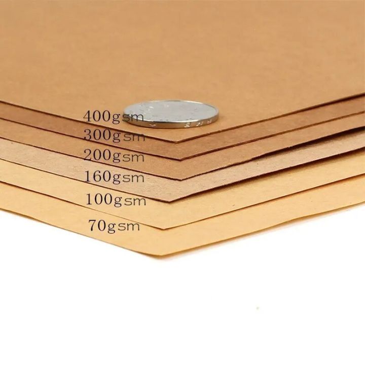 70~400gsm%20Smooth%20A4%20Kraft%20Paper%20DIY%20Handmake%20Craft%20Paper%20Card%20Thick%20Paperboard%20Cardboard%20Gifts%20Wrapping%20Paper%20Scrapbook%20Paper%20-%20Image%203
