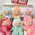 Original POP MART LABUBU V3 Macaron Vinyl Character Blind Box (Key Chain/Plush Toy) - Plush Figure. 