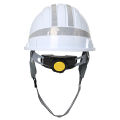 Construction Safety Helmet ABS Breathable Safety Helmet with Reflective Engineer Work Hat Protection Rescue Hat. 