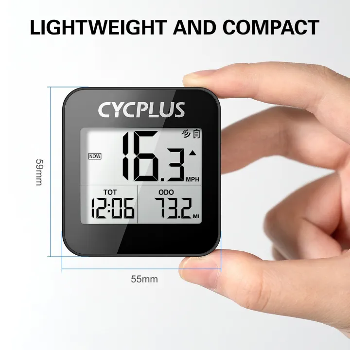 CYCPLUS%20G1%20Wireless%20GPS%20Bike%20Computer%20IPX6%20Waterproof%20Cycling%20peedometer%20-%20Image%206