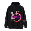 Anime Demon Slayer Unisex Hooded Sweatshirts Kochou Shinobu Print Hoodie Kimetsu No Yaiba Hoodies Harajuku Streetwear Pullovers. 