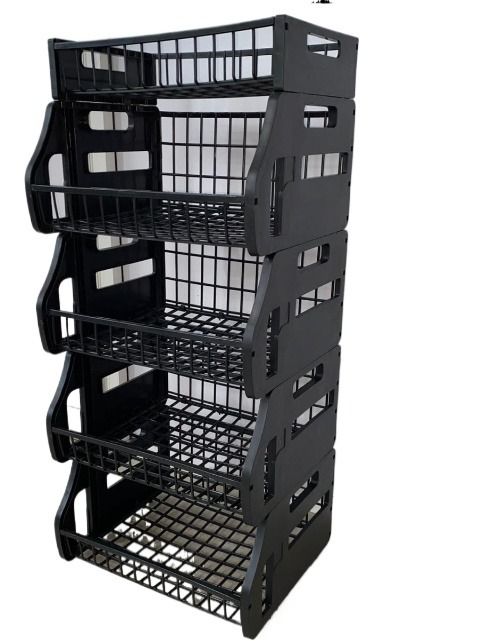 Smart rack 5 layer multi purpose yashiba cloth rack vegetable rack book ...