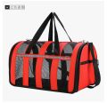 Factory direct sale oxford cloth breathable cat pet bag three-piece dog bag hand-held easy to carry pet bag. 