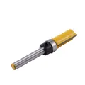 3Pcs 1/4 Inch Flush Trim Router Bit Pattern Bit Top & Bottom Bearing 1/2 inch Blade Template Edge Wood Trimmer Cutter Carpenter. 