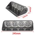 S21 High Power LED Car Front Glass Strobe Light Shovel Type Sucker Light Warning Light Flashing Light Police Light 4 color. 