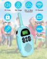 2 Pcs Walkies Talkies for Kids - Rechargeable Kids  Walkie-Talkie 22 Channels with Backlight Flashlight VOX Function by ZinZen. 