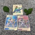 pokemon cards golden 3 s Pokemon Metal Card Game Lucario Arceus Gengar Charizard Pikachu Mewtwo Sylveon Snorlax Pokémon GX Vmax Card Protective FilmParty Games Crafts. 