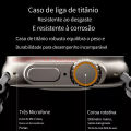 T800 Ultra Smart Watch with Wireless Charger Waterproof Sports Action Step Counter 2024 Series 8 Ultra Smart Watch Watch 8 Ultra Smart Watch Apple Watch Smart Band Watch Smart Watch iWatch PK KD99 Z66 Similar to T900 Ultra Smart Watch. 