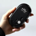 JEDEL WD133 Wireless Mouse 2.4GHz and Bluetooth connectivity, Rechargeable. 