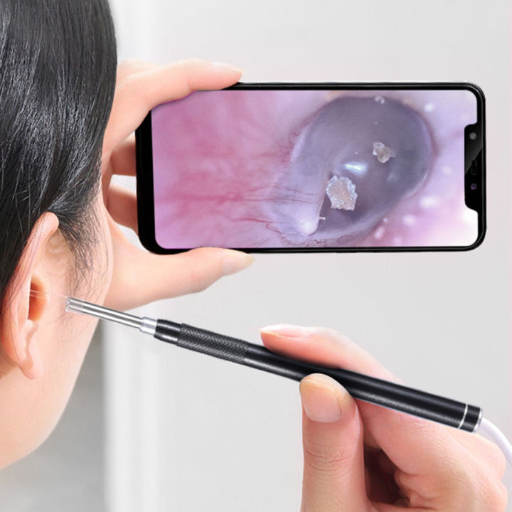 JM Visual Ear Digging Spoon with Light Mobile Phone Visual Ear Digging ...