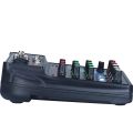 Portable 4-Channel BT Sound Mixing Console Digital Audio Mixer Built-in Reverb Effects for Recording DJ Network Live Broadcast. 