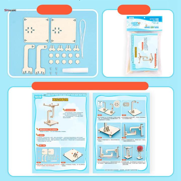 Wooden Gravity Floating Building Toy/ Science Experiment Education Toys Physics Balance