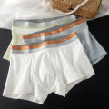 Baby Cotton Underwear Men's Cotton Breathable Men's Boxers Loose Comfort Trend Boxers Youth Summer Shorts. 