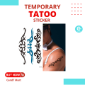 Waterproof Temporary Tattoo Stickers Body Art Hand Foot for Girl Women Men. 