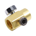 Co2 Cylinder Inflation Connector Gas Cylinder Adapter Soda Cga320 Co2 Filling Joint Gas Cylinder Joint Parts (C). 