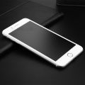 White matte screen protector tempered glass for iPhone 6, 6S, 7 & 8. 