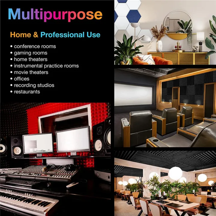 12%20PCS%20Soundproof%20Foam%20Wall%20Panels%20Studio%20Sound%20Proof%20Foam%20Panels%20Soundproofing%20Wall%20KTV%20Room%20Black%20-%20Image%204