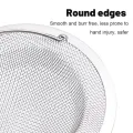 1Pc Water Sink Filter Shower Drain Hole Anti Blocking Mesh Stainless Steel Sink Strainer Floor Drain with Handle Kitchen Gadgets. 