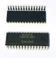 SONY CXA1619BS FM AM Radio IC for  radio-cassette tape recorders and headphone tape recorders. 