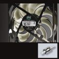 COOLER MASTER 120 120mm PWM Chassis Fan Gale Volume Silent Fan 12025 Chassis Fan (Blue Light). 